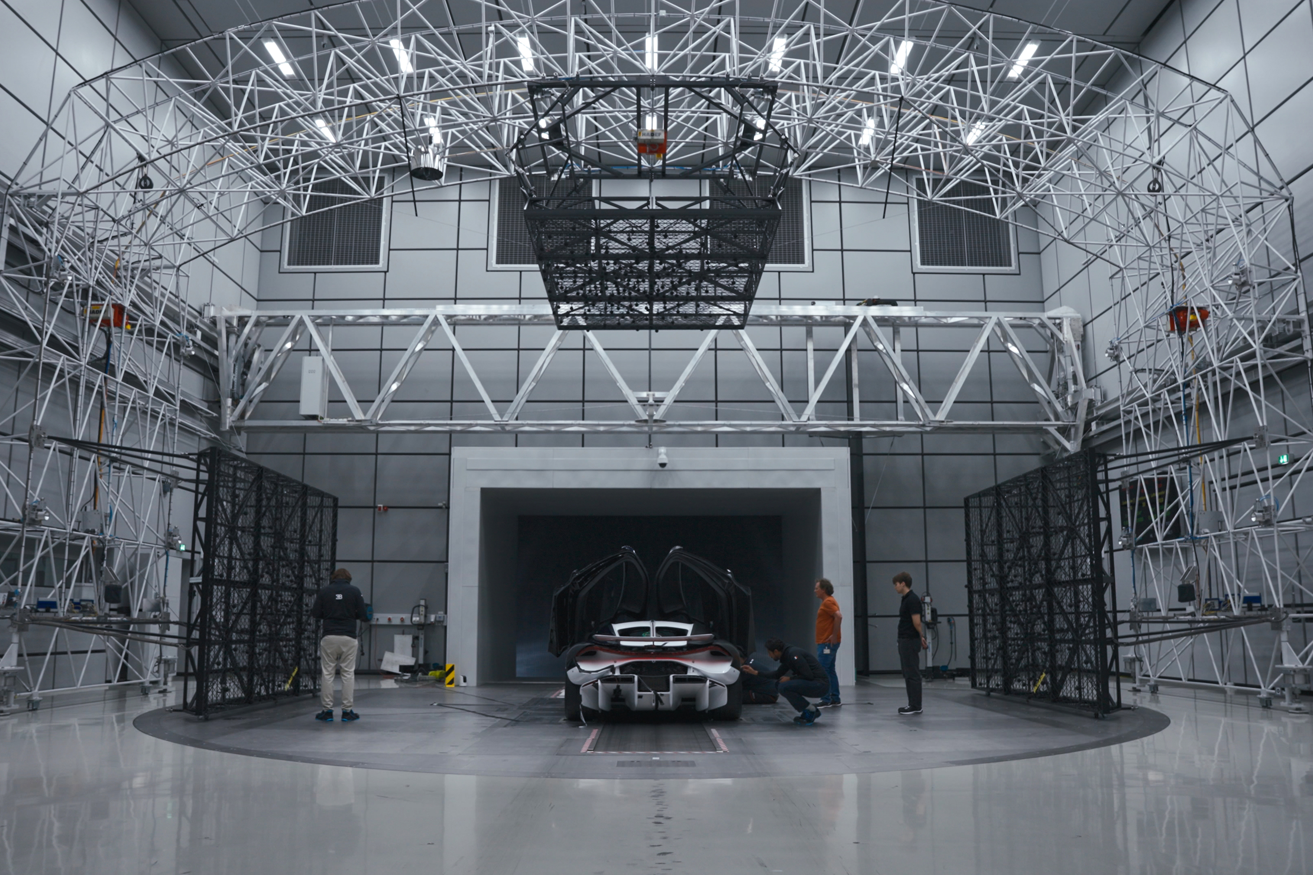 Bugatti worked extensively to refine the acoustic character of the Tourbillon, running thousands of simulations across the exhaust and air-intake systems to find the perfect sound.